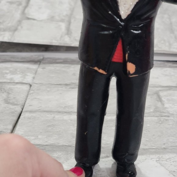 Mean Gene Okerlund 1986 WWF LJN Titan Sports 8" Vintage Wrestling Action Figure - Picture 5 of 12